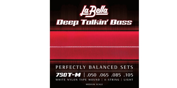 La Bella / 750T-M White Nylon Tape Light 50-105 Medium Scale