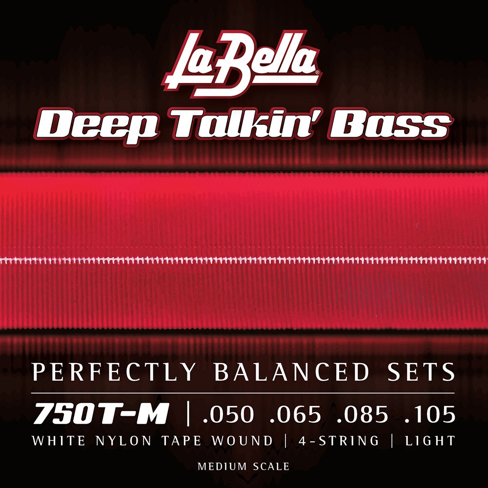 LA BELLA/750T-M White Nylon Tape Light 50-105 Medium Scale