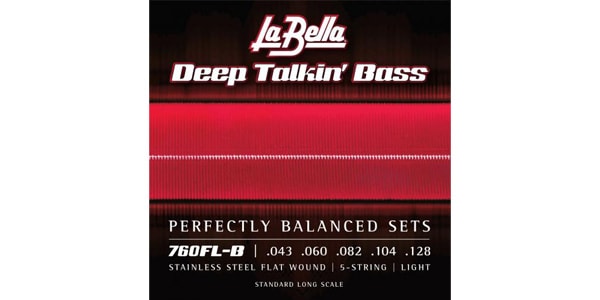 760FL-B Deep Talkin’ Bass Flats 5-String Light