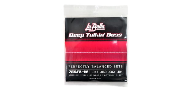 La Bella / 760FL-M Deep Talkin’ Bass Flats Light 43-104 Medium Scale