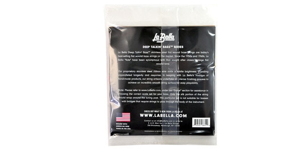 La Bella / 760FL-M Deep Talkin’ Bass Flats Light 43-104 Medium Scale画像2