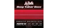 La Bella / 760FM-M Deep Talkin' Bass, Flat Wound - Medium, Medium Scale
