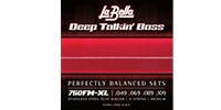 La Bella / 760FM-XL Deep Talkin' Bass Flat Wound Medium Extra Scale