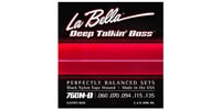 LA BELLA 760N-B Black Nylon Tape 5-String