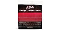 La Bella / 760N-CB-XL Black Nylon Tape, 6-String 43-135 Ex Long Scale