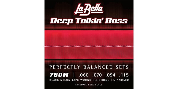 La Bella / 760N Black Nylon Tape 60-115 Extra-Long Scale