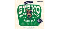 La Bella / 760PN-MUS Stang Short Scale Thru Body - Pure Nickel