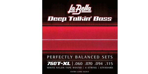La Bella / 760T-XL White Nylon Tape Standard 60-115 Extra Long Scale