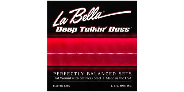 LA BELLA/767-6F Bass VI Stainless Steel Flat Wound