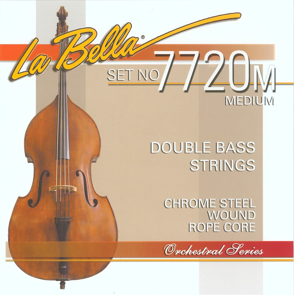 LA BELLA/7720M Orchestral Series Medium コントラバス弦 セット