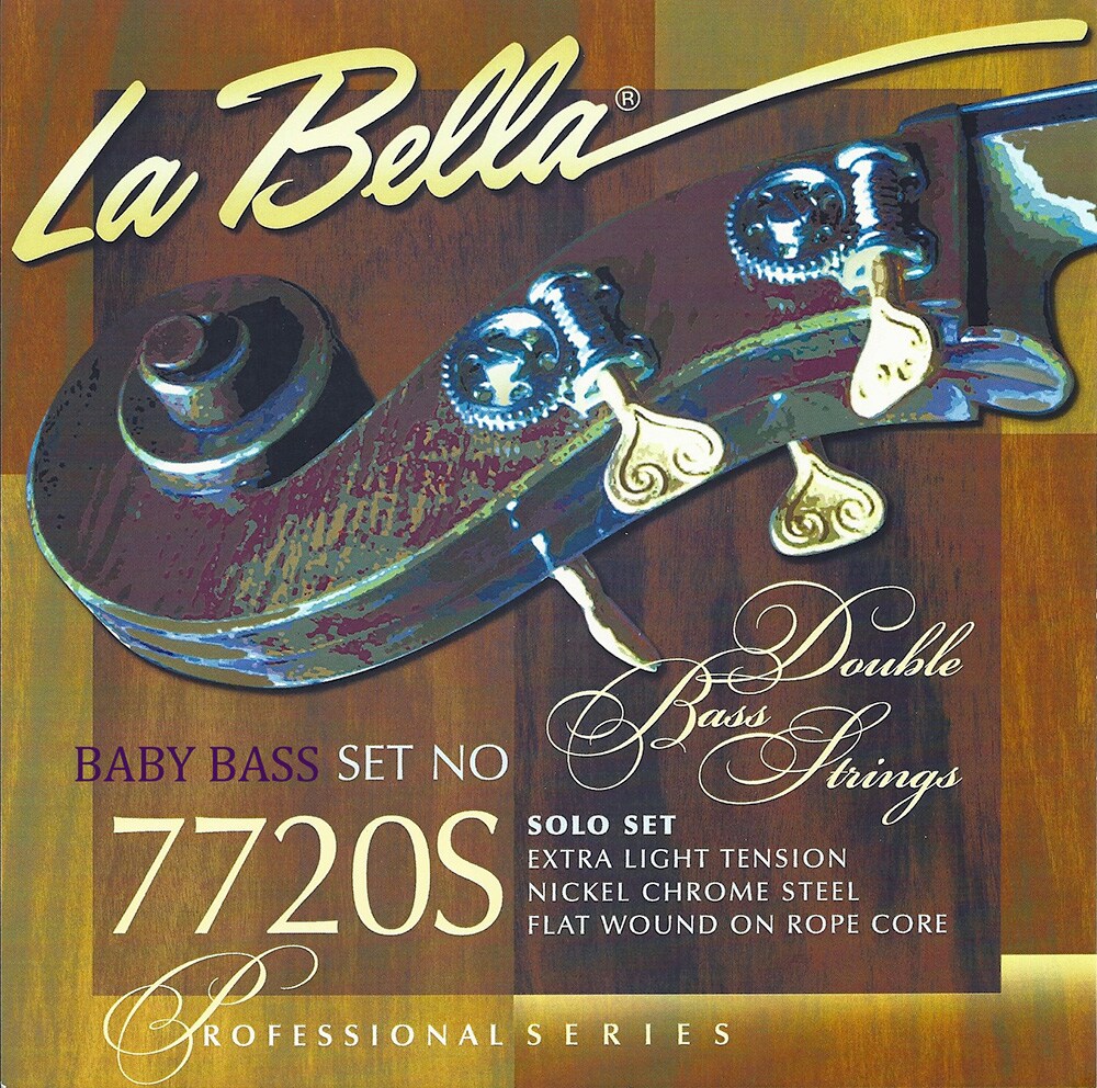 LA BELLA/7720S-BB Solo Extra Light Tension - Baby Bass Set