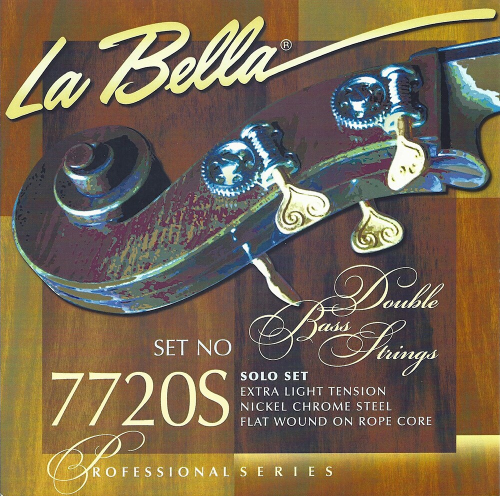 LA BELLA/7720S Solo Extra Light Tension コントラバス弦 セット