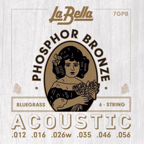 LA BELLA/7GPB Phosphor Bronze - Bluegrass