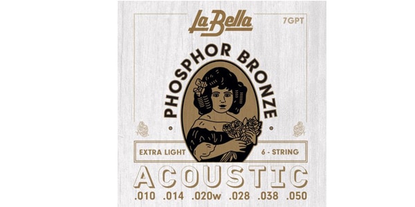 La Bella / 7GPT Phosphor Bronze - Extra Light