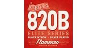 La Bella / 820B Flamenco, Black Nylon