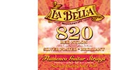 LA BELLA 820 Elite - Flamenco‚ Red Nylon