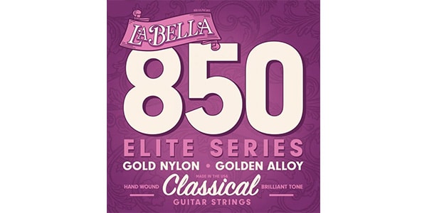 850 Elite - Gold Nylon, Golden Alloy