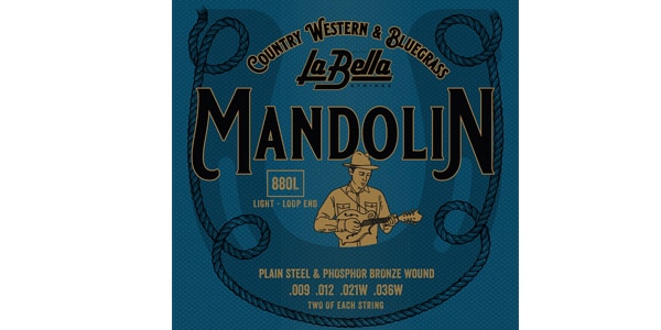 La Bella ( ラベラ )  / 880L Mandolin, Phosphor Bronze - Light マンドリン弦
