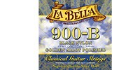 LA BELLA 900-B Elite Black Nylon Polished Golden Alloy