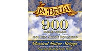 LA BELLA 900 Elite - Gold Nylon‚ Polished Golden Alloy