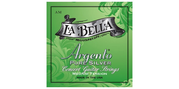 La Bella ( ラベラ ) AM Argento Pure Silver Medium Tension 送料無料