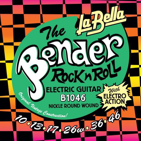 LA BELLA/B1046 Bender Electric Guitar Strings 10-46