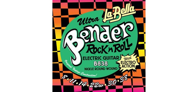 La Bella / B838 Ultra Bender Electric Guitar Strings 8-38