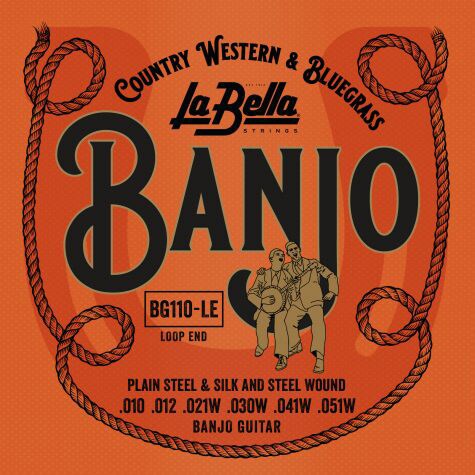 LA BELLA/BG110-LE Banjo Guitar, Loop-Ends