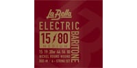 LA BELLA BGE-M Electric Baritone Guitar Strings - Medium