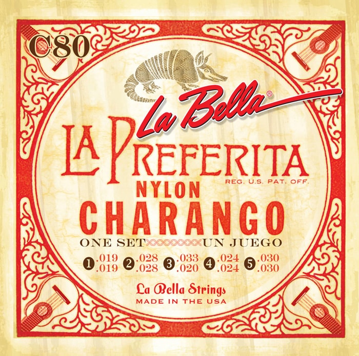 LA BELLA/C80 Charango