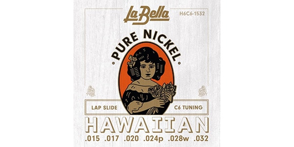 La Bella / H6C6-1532 Hawaiian Lap Steel C6 15-32