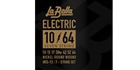 LA BELLA HRS-73 7-String Electric Guitar Strings - 10-64