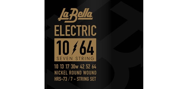 La Bella / HRS-73 7-String Electric Guitar Strings - 10-64