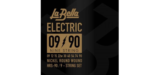 La Bella / HRS-90 9-String Electric Guitar Strings - 09-90