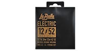 LA BELLA HRS-JL Electric Guitar Strings - Jazz Light 12-52