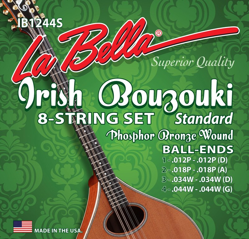 LA BELLA/IB1244S Irish Bouzouki Standard