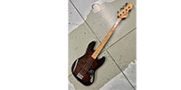 LA BELLA Olinto 4-String J Bass Burst Ultra Thing Nitro