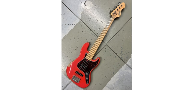 LA BELLA/Olinto 5-String J Bass Fiesta Red Relic