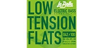 LA BELLA LTF-4A-S Low Tension Flexible Flats 42-100 Short Scale