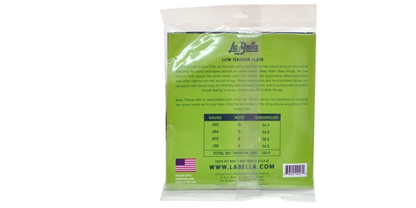 La Bella / LTF-4A-XL Low Tension Flexible Flats 42-100 Extra Long Scale画像2