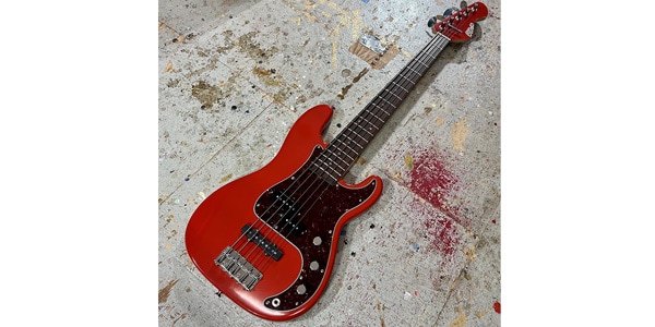 LA BELLA/Olinto 5-String PJ Bass Dakota Red