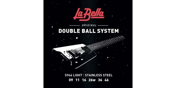 La Bella / S946 Double Ball Electric Guitar - Light 09-046