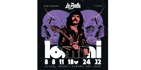 La Bella / TI832 Tony Iommi D# 8-32