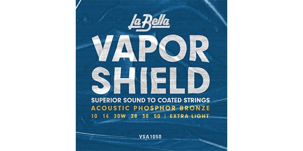 La Bella / VSA1050 Vapor Shield Acoustic - Extra Light 10-50