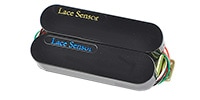 LACE Lace Sensor Dually Blue-Gold Humbucker Black