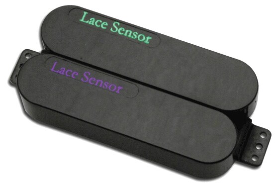 LACE/Lace Sensor Dually Purple-Emerald Humbucker Black