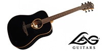 LAG GUITARS / T118D-BLK アコースティックギター
