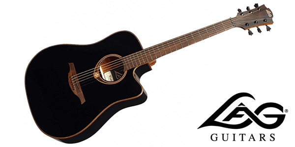 LAG GUITARS ( ラグギターズ )  / T118DCE-BLK エレクトリックアコースティックギター
