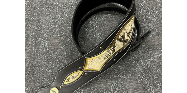 LAMANTA / Infinity Black&White Snake&Gold