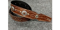 LAMANTA / CROCO Dark Brown